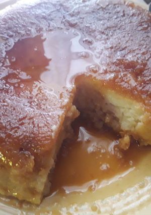 Una foto de Budín de pan 😄