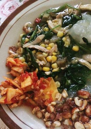 Foto resep Kapurung ayam simple