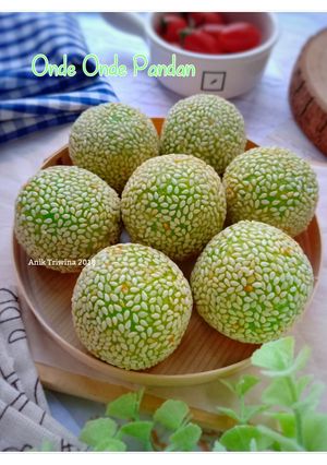Foto resep Onde onde pandan
