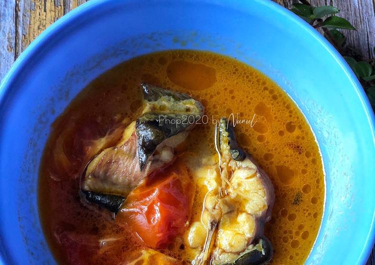 Ikan Keli masak kari Kecupuk - resepipouler.com