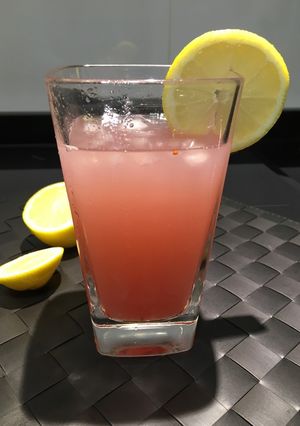 A picture of Detox pink lemonade 👌🏻.