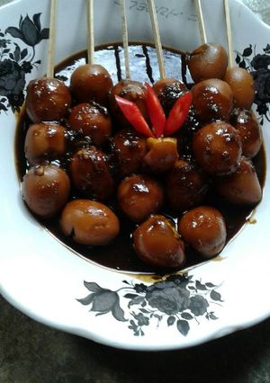 Foto resep Sate Telur Puyuh Ala Angkringan