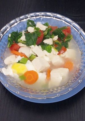 Foto resep Sayur Tahu Telur Pakcoy Wortel