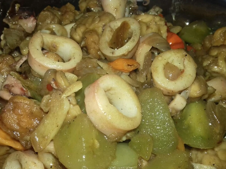 Cara Mudah Menyiapkan Resep  Tumis Tempe cumi yang Enak, Bisa Manjain Lidah