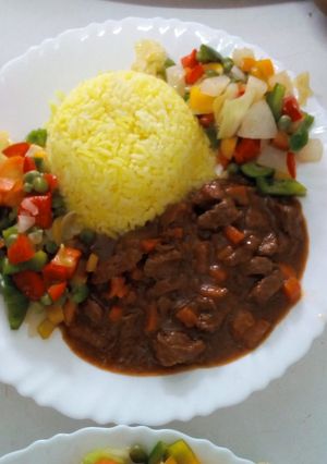 A picture of Beef stew.