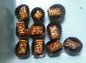 Foto resep Kue tango lumer cokelat sprinkle