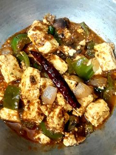কড়াই পনির (kadhai paneer recipe in bengali) রেসিপির প্রধান ছবি