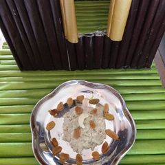 A picture of Coconut Dry-fruits chutney.