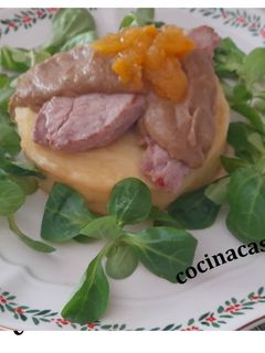 Una foto de Solomillo con salsa de castañas