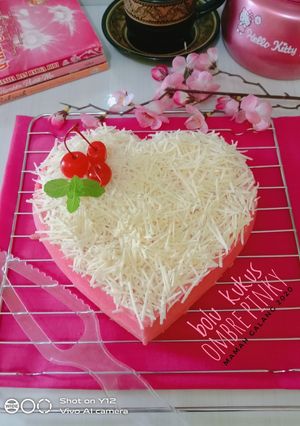 Foto resep Bolu Kukus Ombre Pinky