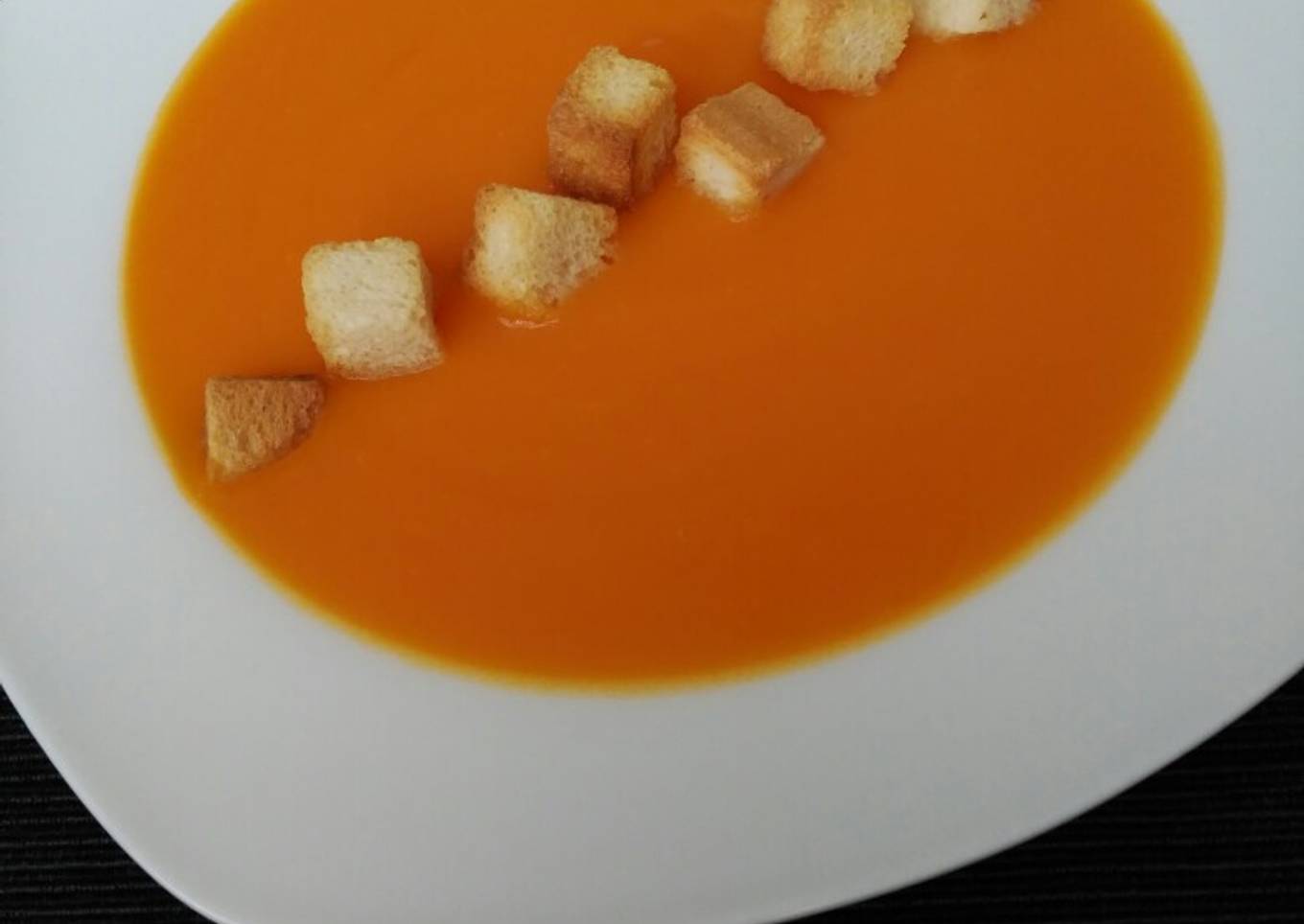 Crema de calabaza