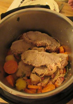 Une photo de Rôti de porc. (multi_cuiseur)