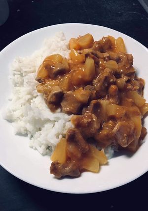 Ananászos (kínai) pulyka (gluténmentes) recept fotója