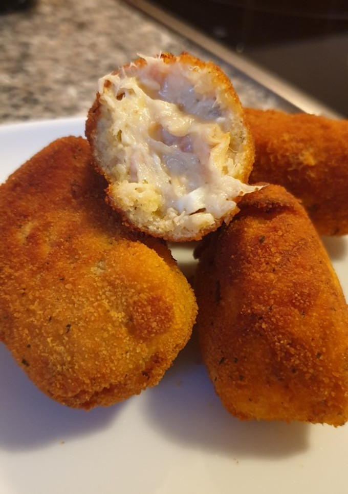Una foto de Croquetas de salmón