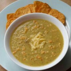 Vickys Broccoli & Cauliflower Cheese Soup, GF DF EF SF NF A picture of Vickys Broccoli & Cauliflower Cheese Soup, GF DF EF SF NF.