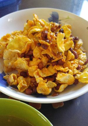 Foto resep Sambal Emping Kacang Praktis