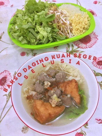 Cara Mudah Menyiapkan Resep Bakso Daging Kuah Seger yang Lezat Sekali Anti Ribet, Bikin Ngiler