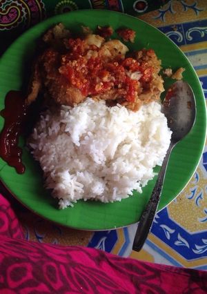 Foto resep Ayam geprek sambal bawang endulita