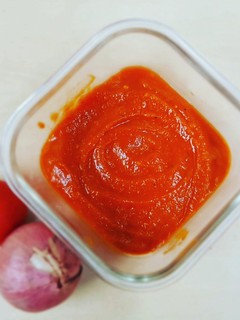 பிஸ்சா சாஸ் (pizza sauce) செய்முறை முக்கிய புகைப்படம்