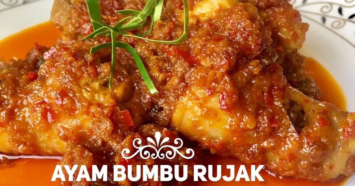 Resep Ayam Bumbu Rujak oleh Kadek Anita - Cookpad