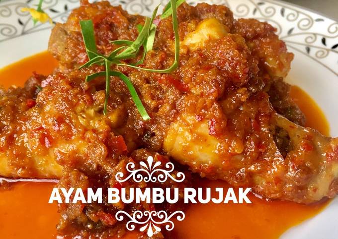Resep Ayam Bumbu Rujak Anti Gagal
