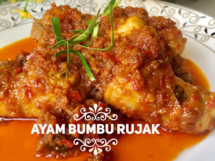 Resep Ayam Bumbu Rujak Anti Gagal