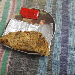 A picture of Whole wheat atta dosa.