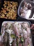 Chupin merluza al roquefort