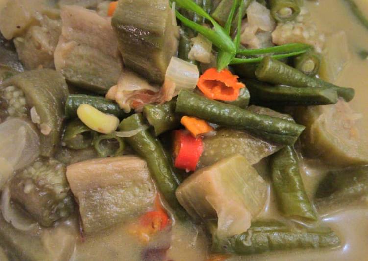 Sayur Lodeh kacang&terong mudah