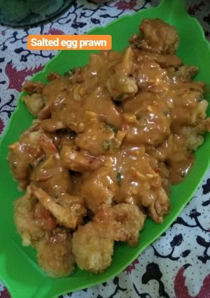 Foto resep Udang Telur Asin
