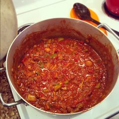 A picture of Beef Chili.