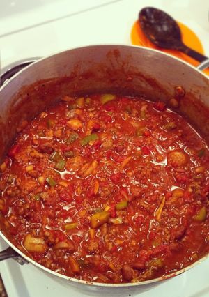 A picture of Beef Chili.