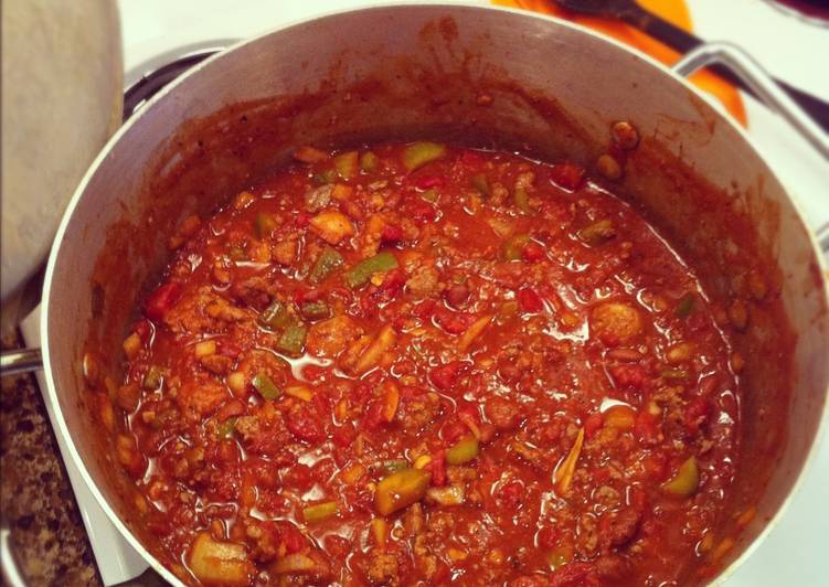 Recipe of Super Quick Homemade Beef Chili