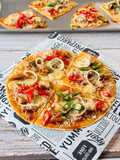 Thin Crust Chicken Pizza