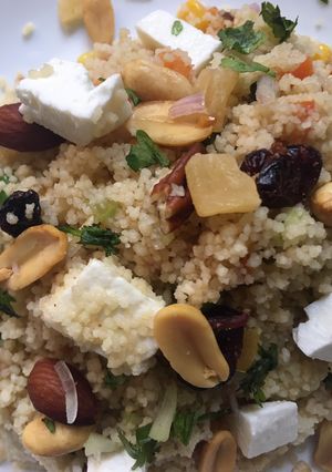 A picture of Cous Cous Salad.