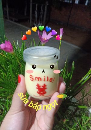 Hình của món Sữa bắp ngọt.