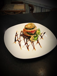 Una foto de Torre de Verduras 🍅 🥒 al Horno