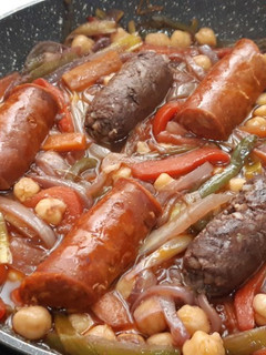 Una foto de Sartén de garbanzos