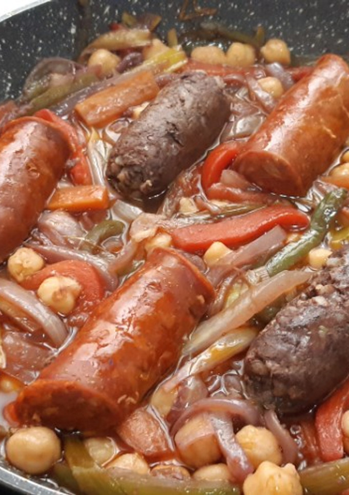 Una foto de Sartén de garbanzos