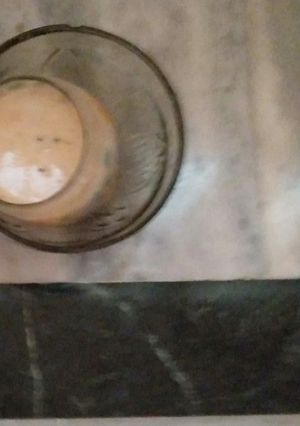 A picture of Caramel cream coconut milk smoothie.