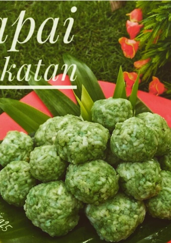 Foto resep Tape ketan Daun katuk / Tapai lakatan hijau khas Banjarmasin