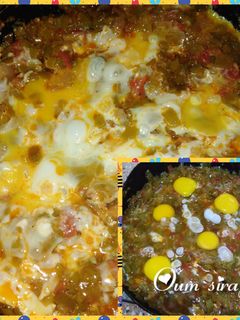 صورة لوصفة شكشوكة بالفلفل 🌶️ والبيض 🥚
