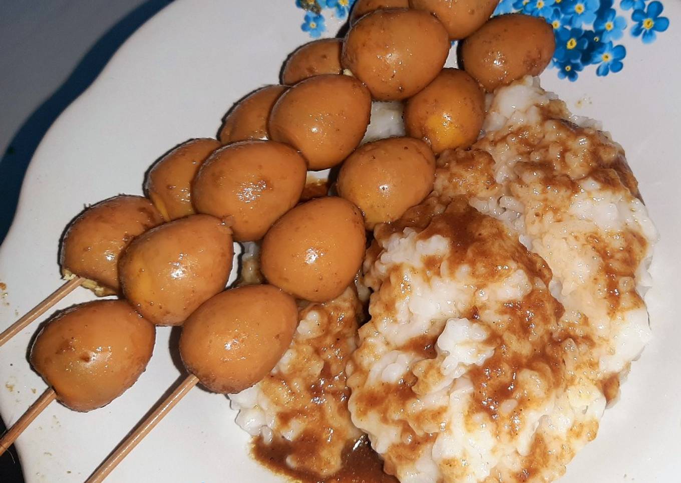 Sate Telur Puyuh Endesss