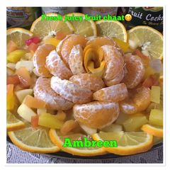 A picture of Fresh juicy fruit chaat😋🤗.