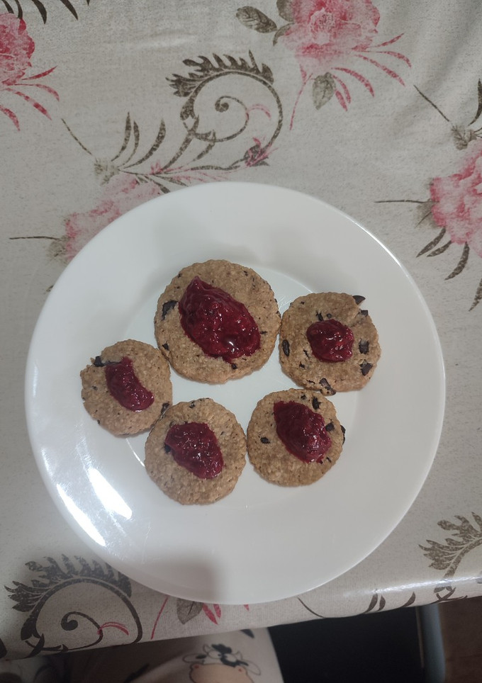 Una foto de Galletas de avena y chips de chocolate 🍫