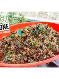 Gudangan ambon (Daun kasbi tone)