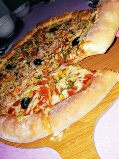 صورة لوصفة بيتزا 🍕 Pizza
