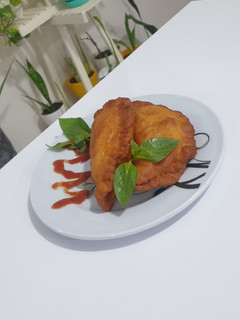 عکسی از دستور پیراشکی با خمیر همه کاره😍