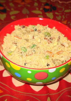 A picture of Panjiri recipe.