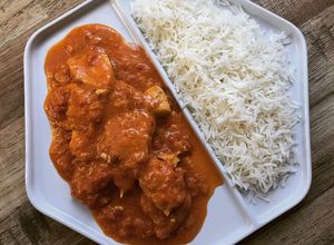 صورة لوصفة دجاج بالزبده على الطريقه الهنديهButter chicken